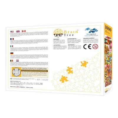 Brain Tree Puzzle Abastecimento de brinquedos 1000 peças