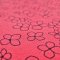 T-shirt för flickor tunn TRYCK KR Outlast® - jordgubbsblommor