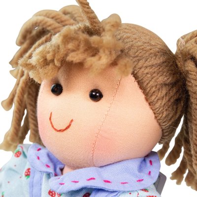 Bigjigs Toys Poupée en tissu Grace 28 cm