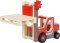small foot Carrello elevatore in legno con pallet
