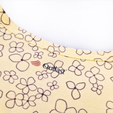 Noční košile TISK KR tenká Outlast® - sv.žlutá kytičky