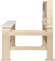 small foot Verkaufsstand aus Holz weiß