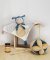 Doudou Textile Activity Ball with Rattle Bee 15 cm