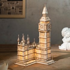RoboTime 3D houten modelbouw Big Ben verlicht