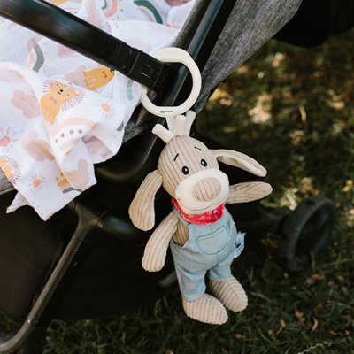 BABYONO Musikspielzeug auf C-Ring Hundegärtner ab 0 Monaten