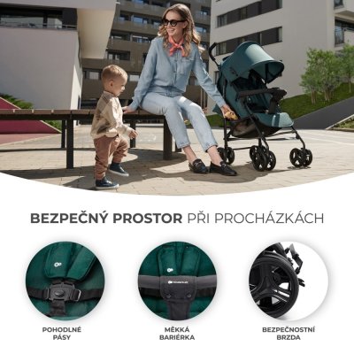 KINDERKRAFT Buggy Tik Green forest
