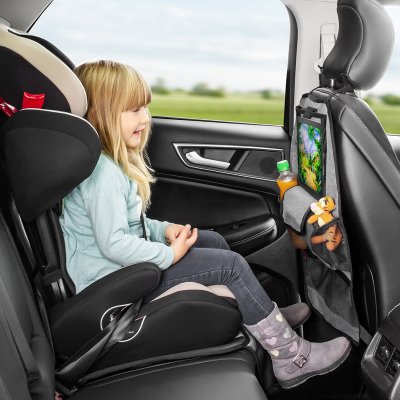 Organizer na siedzenie REER z kieszenią na tablet TravelKid Entertain