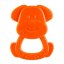 CHICCO Teether Eco+ Dog Charlie orange 3m+