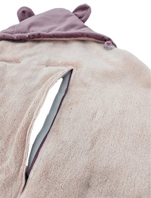 EKO Fußsack für den Autositz Lilac