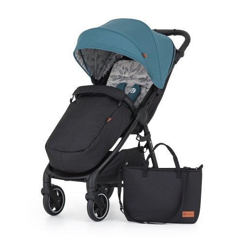 PETITE&MARS Sports stroller Royal2 Black Ocean Blue + PETITE&MARS bag Jibot FREE