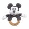 Chocalho de madeira/pelúcia Rainbow Mickey Mouse