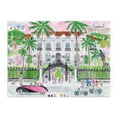 Galison Pussel Solig dag i Palm Beach 1000 bitar