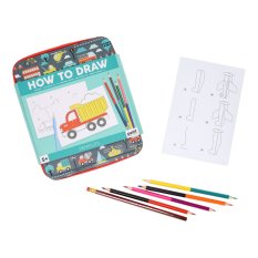 Petit Collage Jak narysować pojazdy