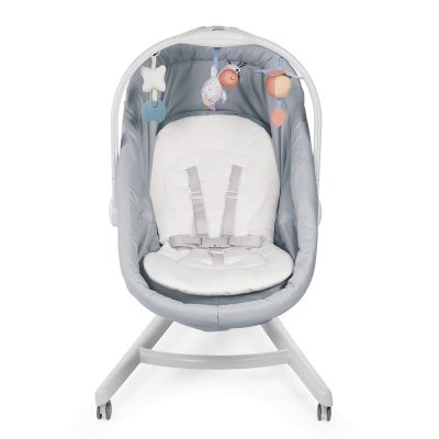 CHICCO Baby Kram 4 i 1 spjälsäng/säng/stol - Grå Re_Lux