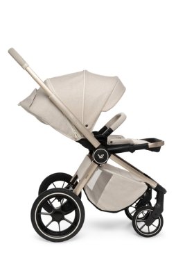 MUUVO SET Kinderwagen 4in1 Quick Boho Beige Set + CBX By CYBEX Aton B2 i-Size + Basis