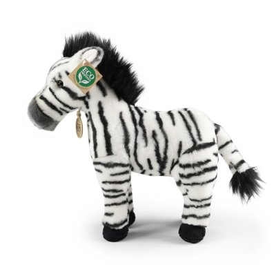 Rappa Zebra di peluche in piedi 30 cm ECO-FRIENDLY