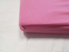 DAUBNER Sábana bajera de algodón 120x60 cm Rose