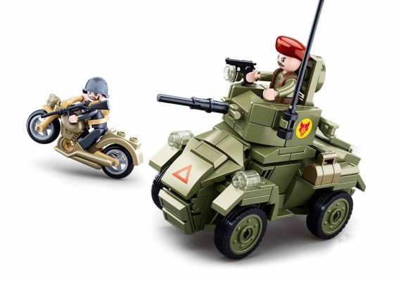 Sluban WWII M38-B0710 Petit véhicule blindé