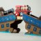 Bigjigs Rail Pociąg Piracki + 3 tory