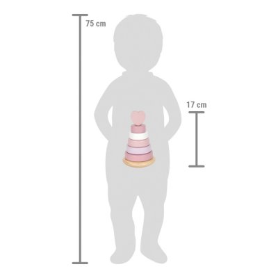 small foot Steckturm Turm rosa
