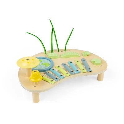 Bigjigs Toys Musik-Spieltisch Dschungel