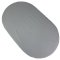 MIMIKO Cearceaf de pat pentru saltea rotunda Gri 150 cm x 100 cm
