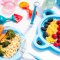 BABYONO Beißring edukativ mit Rassel Orange