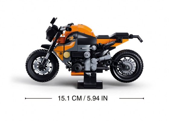 Sluban Model Bricks M38-B1130 Motorcycle 310GS