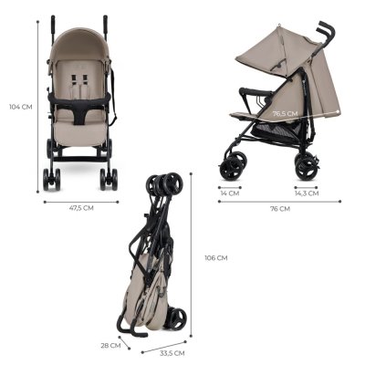 KINDERKRAFT Buggy Tik Beige