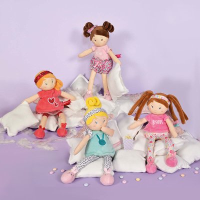 Doudou Jolijou Lalka LES PIPELLETTES 25 cm 1 szt.