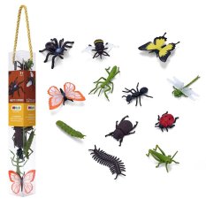 Mojo Mini mundo Insetos e aranhas 12 unidades
