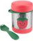 SKIP HOP Spark Style Mattermos med sked/gaffel Jordgubbe 325 ml, 3 år+