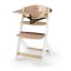 KINDERKRAFT Blagovaonska stolica Enock White drvena, Premium
