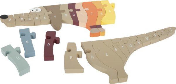 small foot Puzzle letras Dachshund