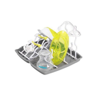 BABYONO Collapsible bottle drainer gray