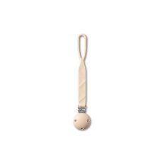 BABYONO Silicone Pacifier Clip - Beige