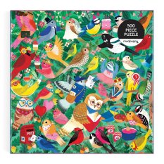 Mudpuppy Puzzle Mondo degli uccelli 500 pezzi