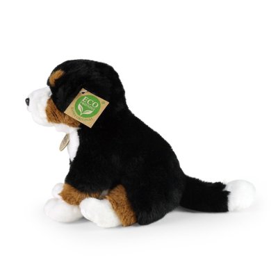 Rappa Chien de montagne des Pyrénées en peluche assis 23 cm SOFT COLLECTION, ECO-FRIENDLY