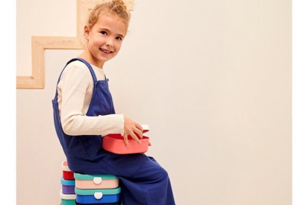 MEPAL Zestaw przekąsek dla dzieci Campus Pink