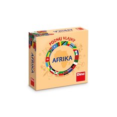 Dino Potovalna igra Spoznaj zastave - Afrika