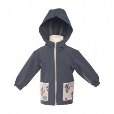 Monkey Mum® Softshell Baby Jacket with Membrane - Mysterious Trip with a Fox