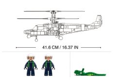 Sluban Hélicoptère de combat KA-52S M38-B1138