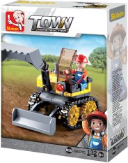 Sluban Town Constructori M38-B0377C Excavator mic cu șenile