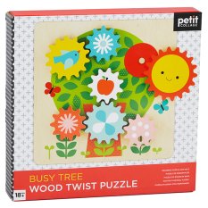 Petit Collage Puzzle Zahnrad-Baum