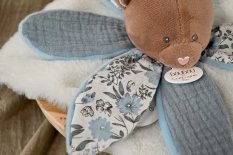 Doudou Geschenkset - Plüsch Bär Schnuffeltuch