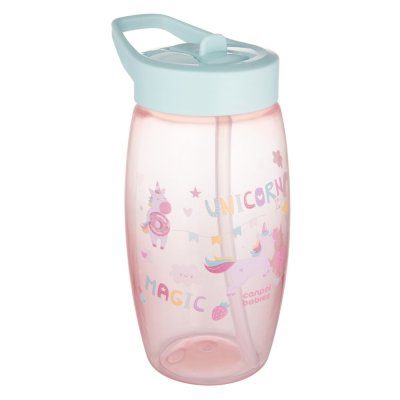 CANPOL BABIES Butelka sportowa ze składanym ustnikiem Unicorns 400ml