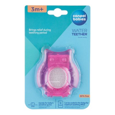 CANPOL BABIES Cooling owl teether - pink