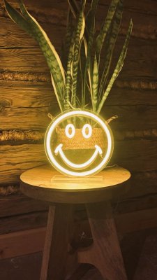 2Kids Toys LED NEON LIGHT lampka Smajlík