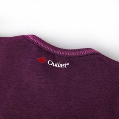 Tričko šmyk obrázok DR Outlast® - slivková