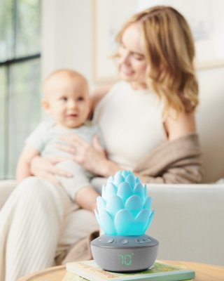 SKIP HOP Sensor gråter lätt musik med röstinspelning USB 3+